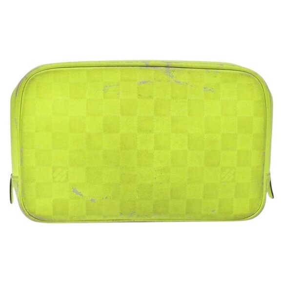 LOUIS VUITTON Damier Infini Trousse Toilette Bag Jonne N23342 LV Auth 138651 - Picture 2 of 16